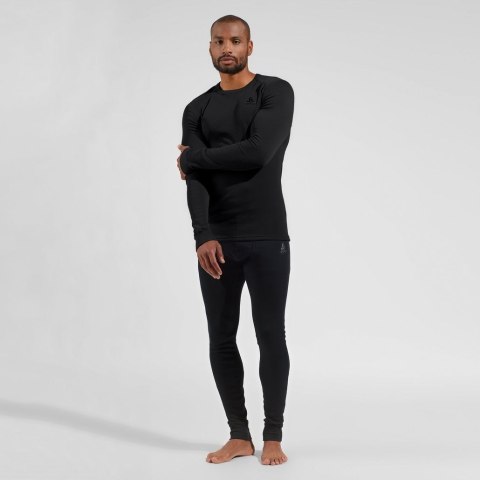 Legginsy termoaktywne męskie ODLO Active Warm Eco - czarne, L