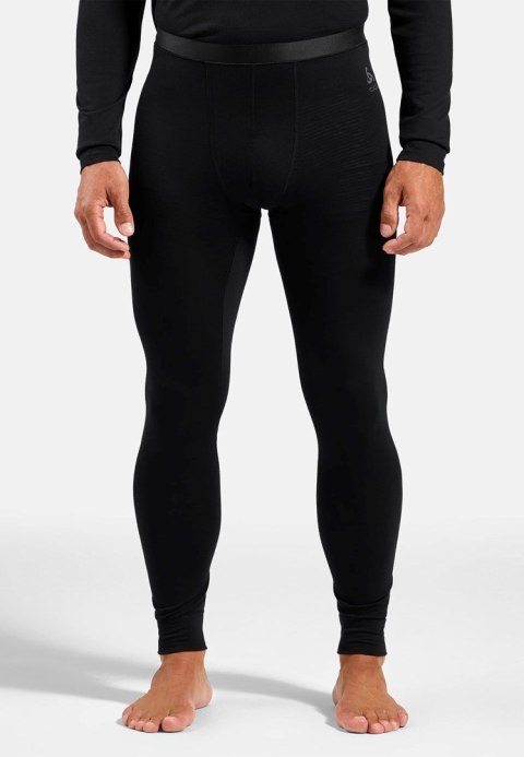Spodnie termoaktywne męskie ODLO Merino 160 - czarne, M