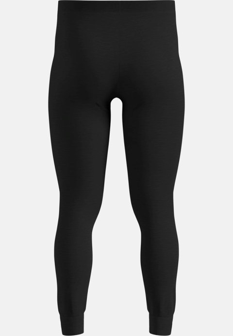 Spodnie termoaktywne męskie ODLO Merino 160 - czarne, M