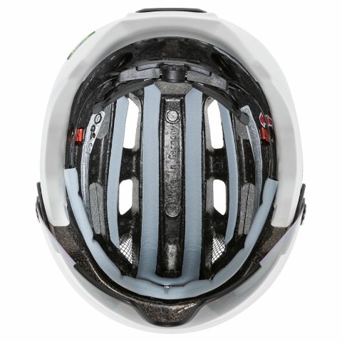 Kask rowerowy szosowy Uvex Finale Visor 52-57 cm biały/piaskowy