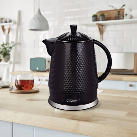 Czajnik elektryczny ceramiczny 1,5L 1500W MR-069-BLACK MAESTRO