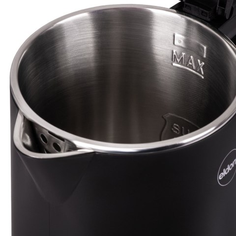 ELDOM CZAJNIK BEZPRZEWODOWY C515C 1,8 L 2000W CZARNY 5 PROGRAMÓW 45,55,70,85,100°C , PODTRZYMYWANIE TEMPERATURY
