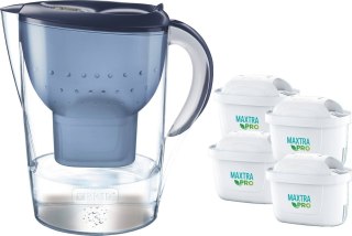 Dzbanek Brita Marella XL + 4 wkł. Maxtra (niebieski; 3,5l)