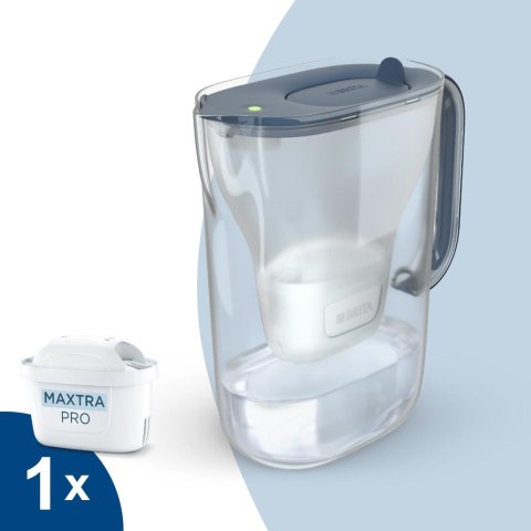 Dzbanek filtrujący Brita Style Essential+1 Maxtra Pro PP (grafitowy)