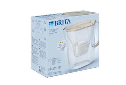 Dzbanek filtrujący Brita Style Essential+1 Maxtra Pro PP (piaskowy)