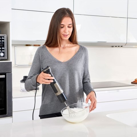 Blender ręczny Black+Decker BXHBA1500E 1500W | 20 poziomów prędkości | 4 funkcje | 55 x 60 x 220 mm