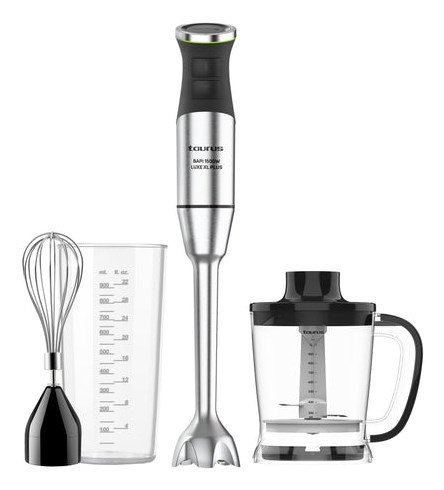 Blender ręczny z akcesoriami Taurus 1500W (choper, trzepaczka,stalowa końcówka, miarka)