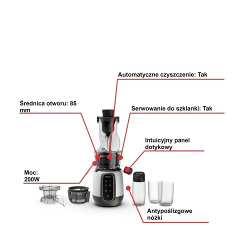 Wyciskarka wolnoobrotowa TEFAL ZC605D38