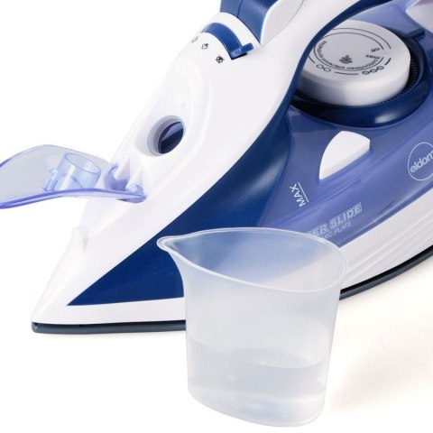 ELDOM ŻELAZKO PAROWE DA36 PRESS 2200W CERAMICZNA STOPA, ANTI-DRIP, SAMOOCZYSZCZANE STOPY,WYŻUT PARY 20G/MIN. UDERZENIE PARY,