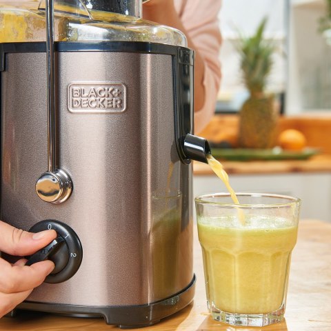 Sokowirówka Black+Decker BXJE600E 600W | 0,55l | 2 poziomy prędkości | można myć w zmywarce