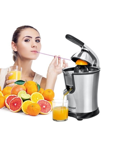Wyciskarka do cytrusów CONCEPT CE-3520 (160W; 0,75l; kolor srebrny)