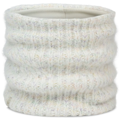Komin na szyję BUFF KNITTED & FLEECE NECKWARMER EYLA WHITE