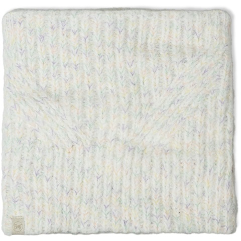 Komin na szyję BUFF KNITTED & FLEECE NECKWARMER EYLA WHITE