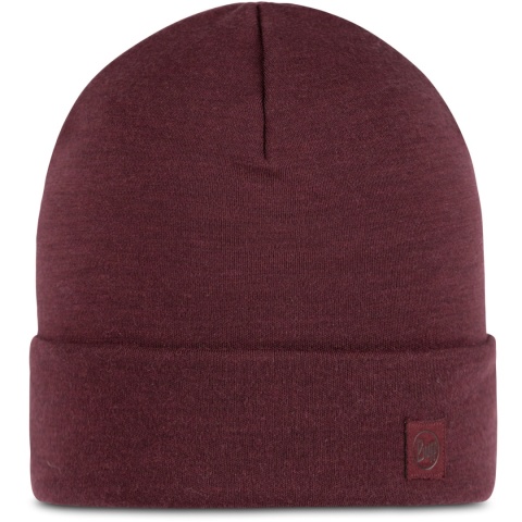 Czapka BUFF MERINO HEAVYWEIGHT BEANIE GARNET