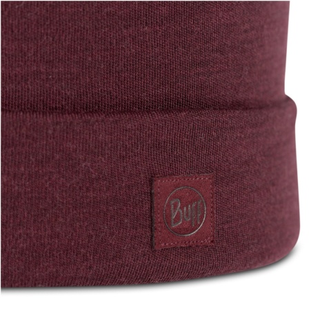 Czapka BUFF MERINO HEAVYWEIGHT BEANIE GARNET