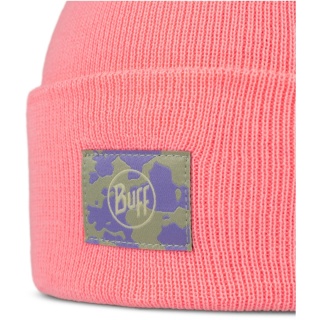 Czapka dziecięca BUFF KNITTED BEANIE BERY ROSE PINK