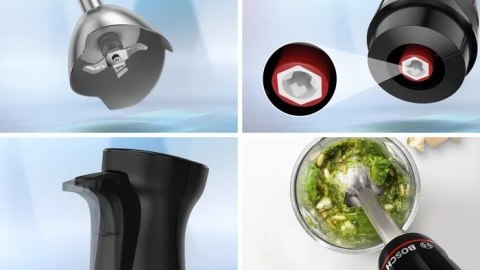 Blender ręczny Bosch MSM4B6V2 Serie 4 ErgoMaster (1000W; czarny)