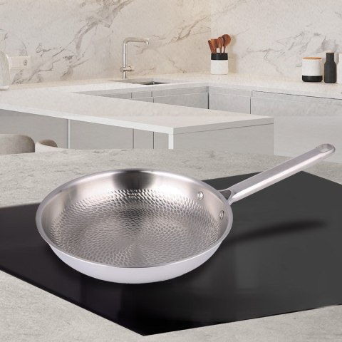 Patelnia stalowa HAMMERED 24cm MR-1229-24 MAESTRO
