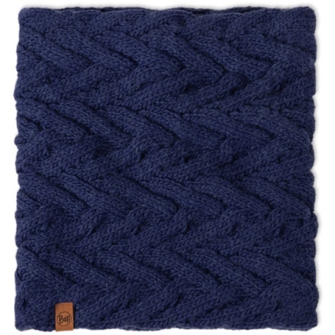 Zestaw dwukolorowy Czapka BUFF MERINO HEAVYWEIGHT BEANIE + Komin na szyję BUFF KNITTED w kolorach GARNET/NECKWARMER