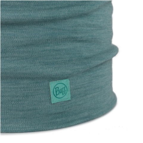 Zestaw dwukolorowy Czapka BUFF MERINO MIDWEIGHT + Komin BUFF MERINO HEAVYWEIGHT GARNET/POOL