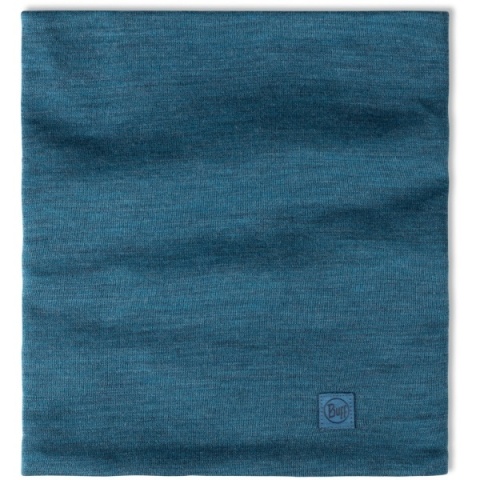 Zestaw jednokolorowy Opaska BUFF MERINO WIDE HEADBAND + Komin BUFF MERINO HEAVYWEIGHT OCEAN