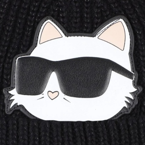Czapka i szalik Karl Lagerfeld bawełniany dziecięcy
