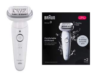 Depialtor Silk-epil SES9-011 BRAUN biało-srebny
